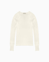 Daniel White Silk Long Sleeve Top