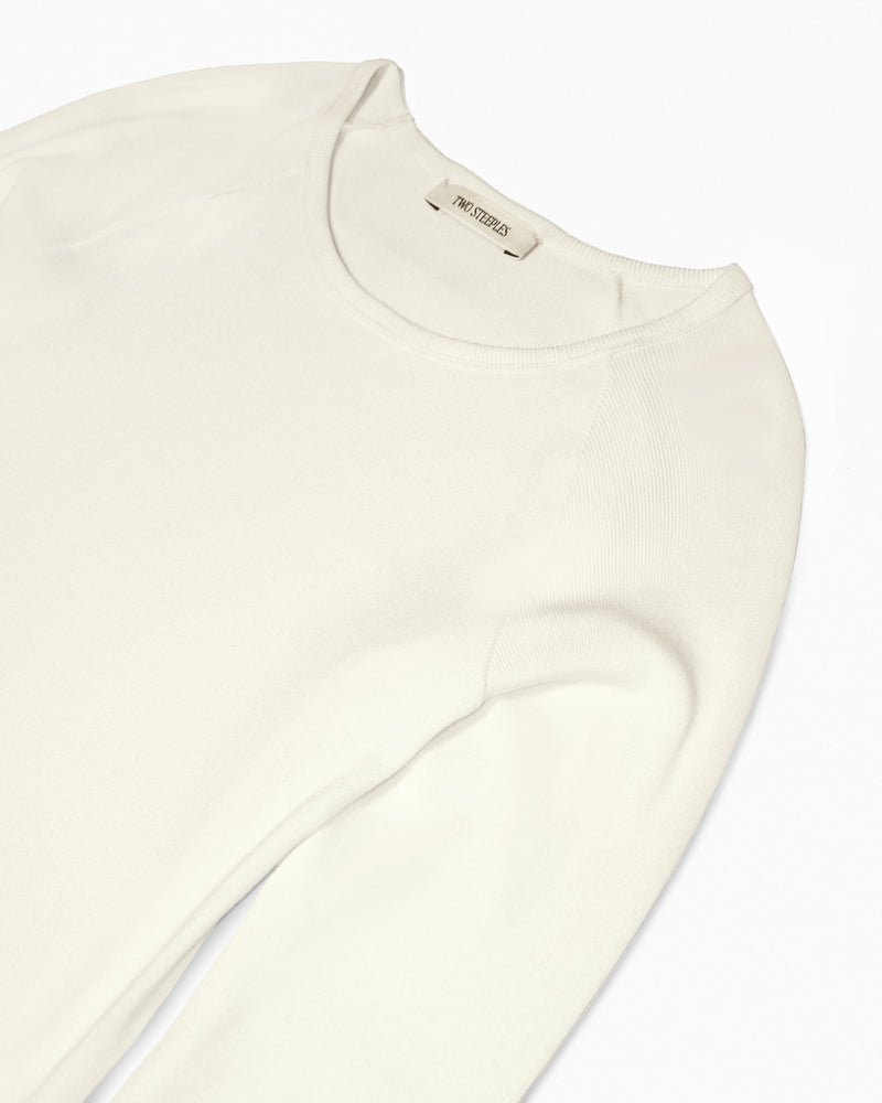 Daniel White Silk Long Sleeve Top