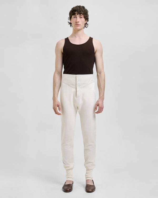 George Ecru Trousers [Made to Order]