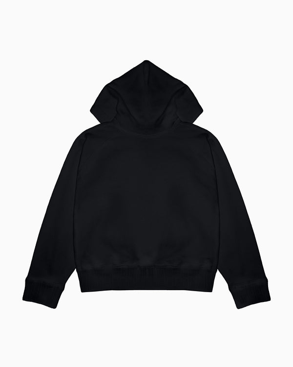 Sophia Black Hooded Sweatshirt