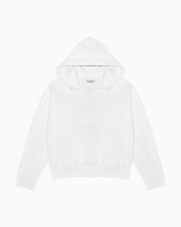 Sophia White Hooded Sweatshirt