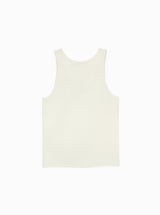 Florian White Silk Vest